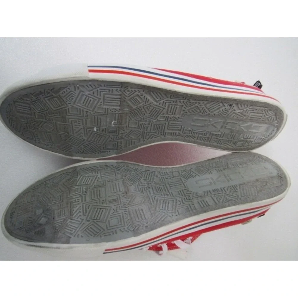 SKICKS Houston Cougars‎ Red White Low-Top Shoes M9 W11
